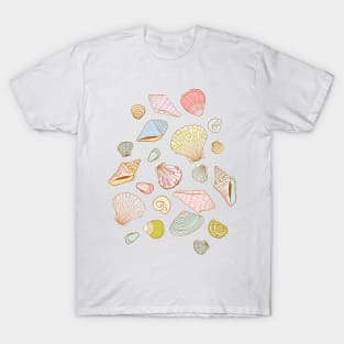 Sea Shells in the Water T-Shirt